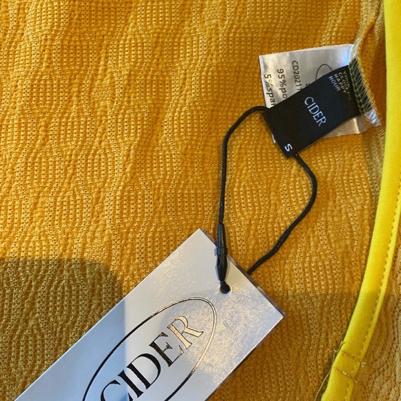 NWT Cider Solid Texture Tank Top & Slit Skirt Set - Picture 11 of 11